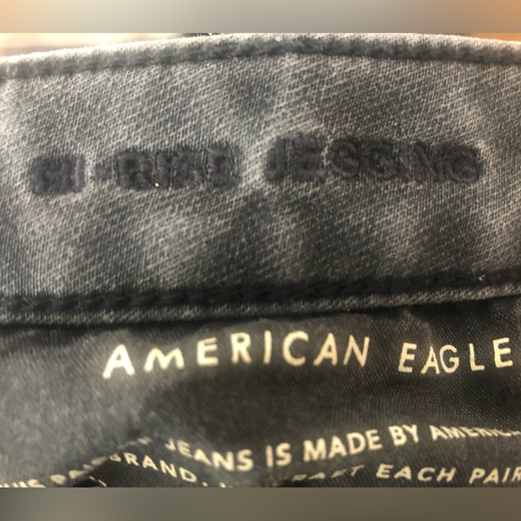 American Eagle High Waist Jegging in Grey - Picture 9 of 10